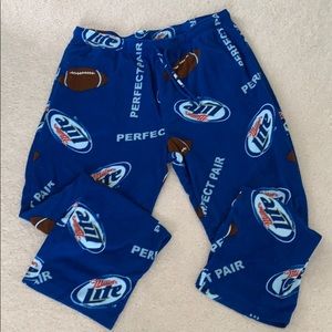 Miller lite pajama pants Clearance